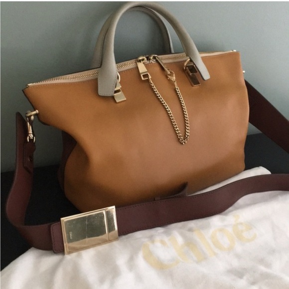 Chloe Handbags - 💐Chloe Baylee two tone calfskin bag “ Yummy Cookie”